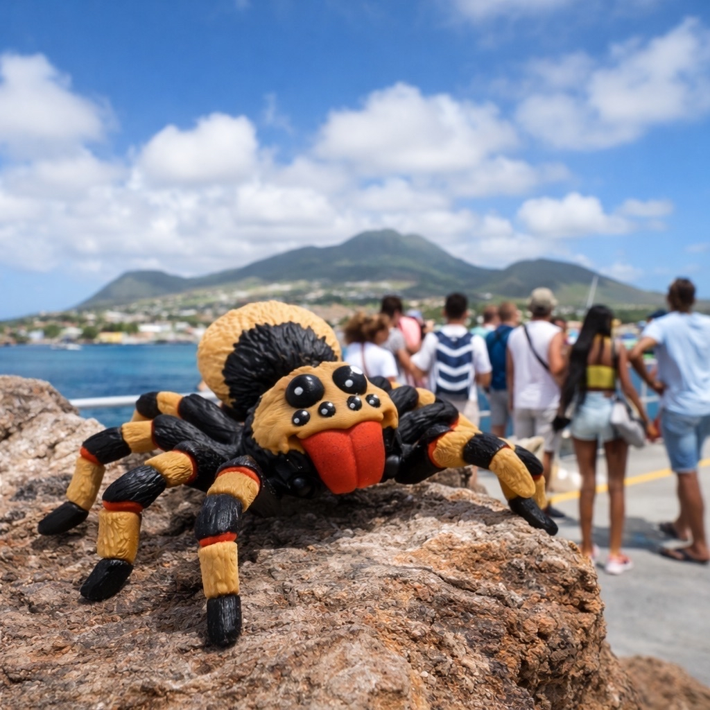 SkitterBean Jumping Spider