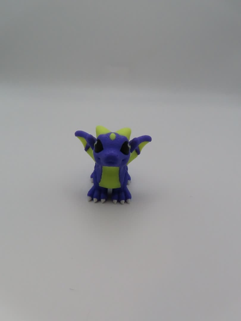 Neon Hatchling Dragon