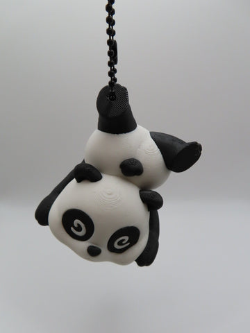 Dizzy Panda Bear Keychain