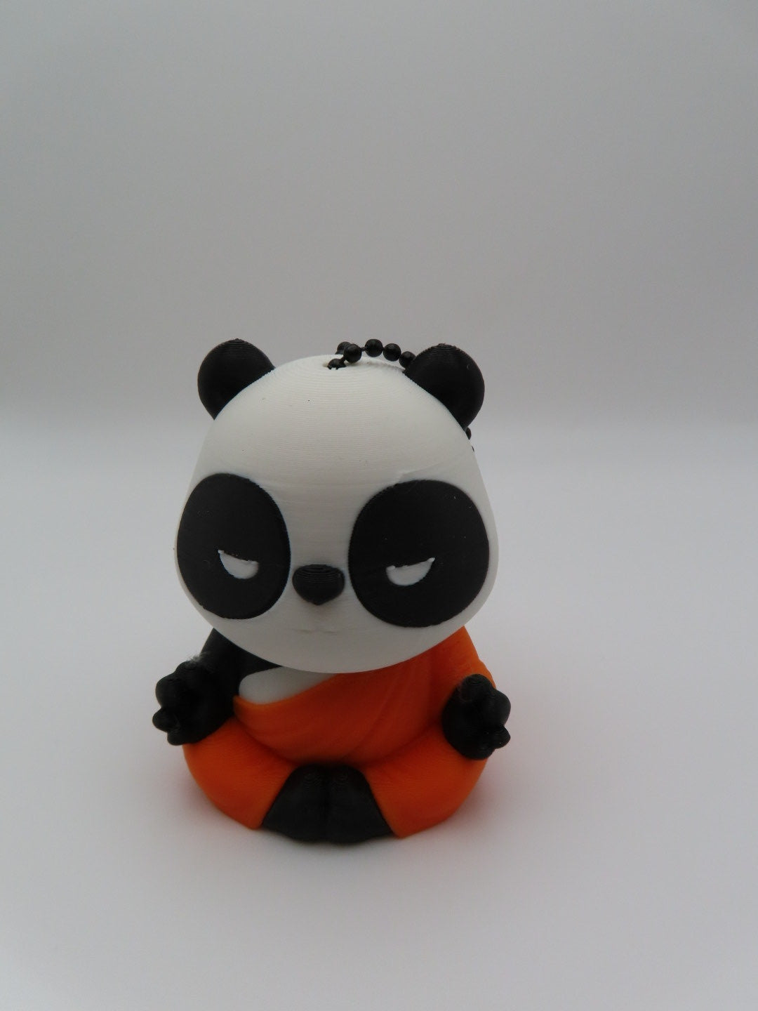 Zen Panda Bear Keychain