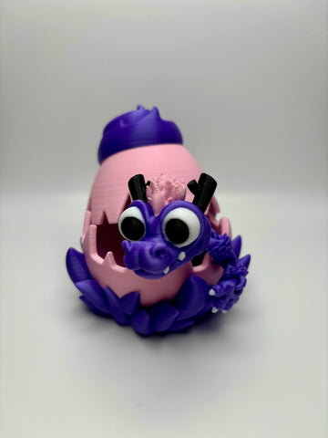 Baby Dragon With Egg